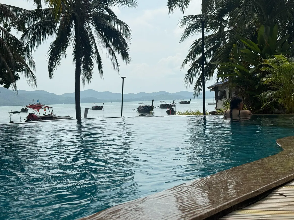 Swimming pool overlooking the sea at KYN Phoenix